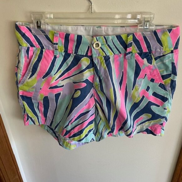 LILLY PULITZER Callahan Shorts Indigo Sea Dream 4 - Picture 2 of 16